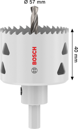 Bosch Multi Material urbjzāģis ar vārpstu 57 x 40 mm.