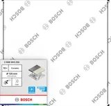 Bosch keramikas griezējdisks 125 mm flīžu darbiem.