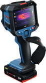 Bosch GTC18V-600-16C termokamera ar termisko displeju.