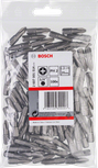 مجموعة رؤوس مفكات براغي Bosch PH2 مقاس 25 مم، تحتوي على 100 قطعة.