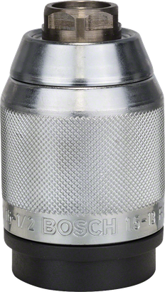 ظرف Bosch بدون مفتاح، مطلي بالكروم غير اللامع.