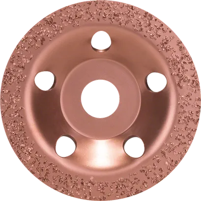 رأس طحن من كربيد التنجستن من Bosch ، مسطح 115 ملم متوسط.