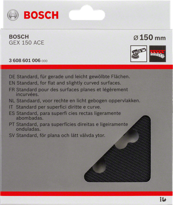 ورقة صنفرة Bosch GEX 150 ACE مقاس 150 مم.