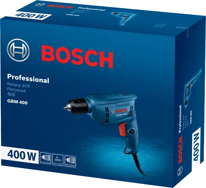 عبوة المثقاب الدوار Bosch GBM 400.