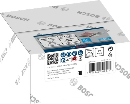 عجلة كأس مخروطية من Bosch PRO Stone مقاس 90×110×55 مم G24.