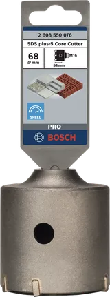 قاطع النواة Bosch PRO SDS plus-5 مقاس 68 مم.