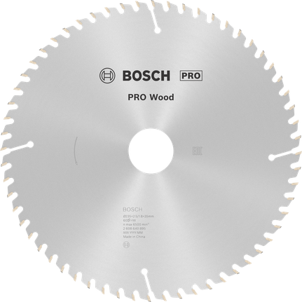 شفرة المنشار الدائري Bosch PRO Wood مقاس 235 ملم لقطع دقيقة.