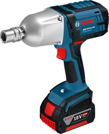 Bosch GDS 18 V-LI HT cordless impact wrench, 650 Nm torque.