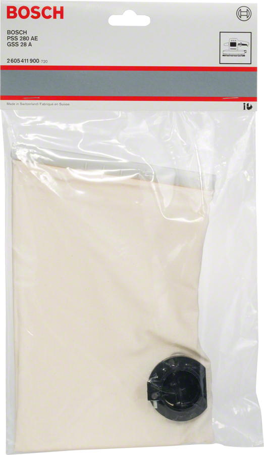 Bosch dust bag for sander.