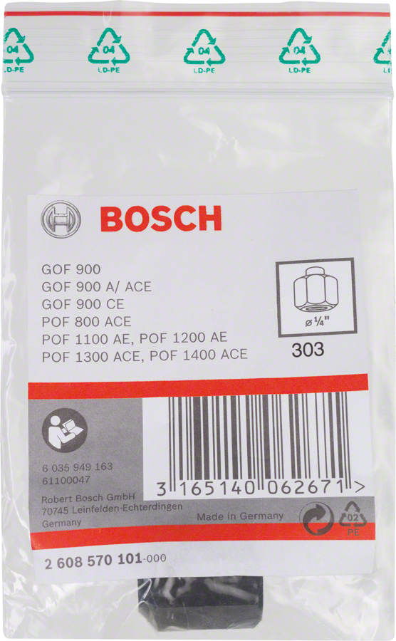 Bosch 3/8″ collet.
