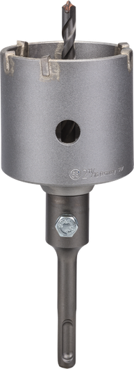 Bosch SDS plus carbide-tipped core cutter for masonry.