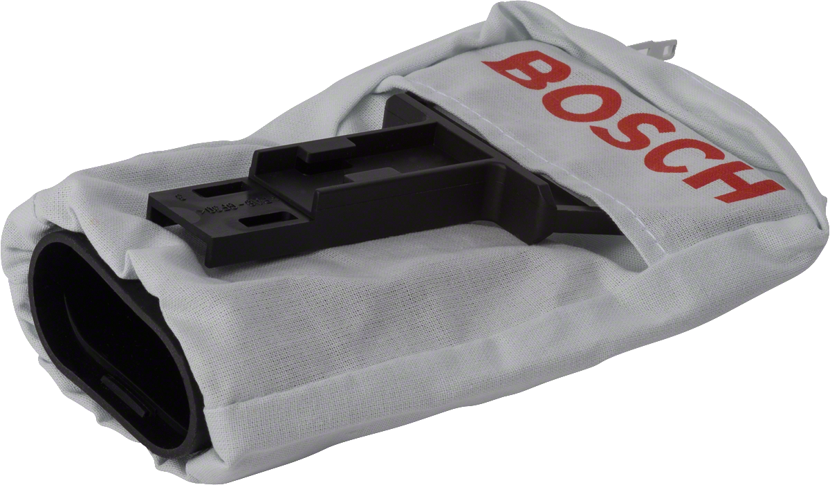 Bosch dust bag for collecting sanding debris.