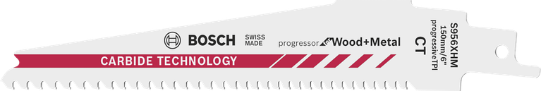 Bosch S956XHM saw blade for wood and metal cutting.