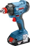 Bosch GDX 180-LI cordless impact driver with battery.