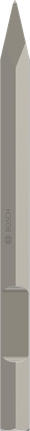 Bosch PRO HEX-4C pointed chisel 28 mm hex shank.