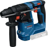 Bosch GBH 18V-18 rotary hammer with side handle.