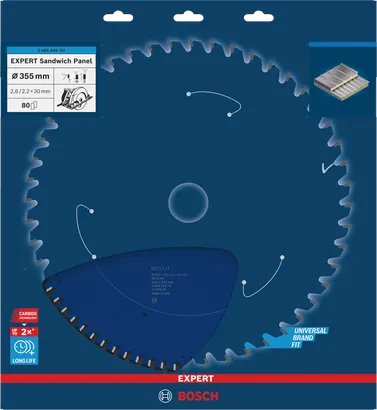 Bosch EXPERT Sandwich Panel Circular Saw Blade 355 mm.