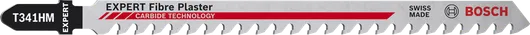 Bosch EXPERT Fiber Plaster T 341 HM carbide jigsaw blade.