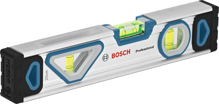 Bosch 25 cm magnetic box level with aluminum body.