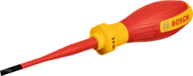 Bosch VDE screwdriver SL3.5x75 with insulated handle.