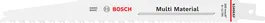 Bosch Multi Material S3456XF BIM reciprocating saw blade.
