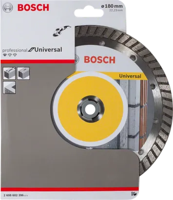 Disque à tronçonner diamanté Bosch Universal Turbo.