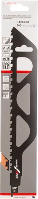 Lame de scie alternative Bosch S 1243 HM 12″.