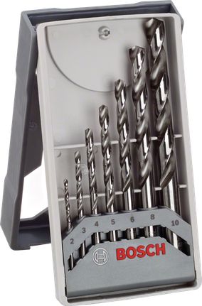 Bosch Foret à métaux rectifiés HSS-G, DIN 338, 10,9 x 94 x 142 mm 5x