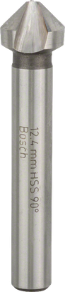 Fraise conique à lamer HSS à queue cylindrique 5 taillants à 90° Ø20mm  Longueur 45mm BOSCH 2608596373 - Cdiscount Bricolage