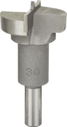 Fraise à charnière cantilever en carbure de tungstène Bosch 30 mm.