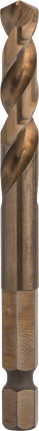 Foret pilote Bosch HSS-Co avec tige hexagonale de 7,15 mm.