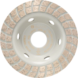 Disque à tronçonner diamanté Bosch Standard pour béton Turbo.