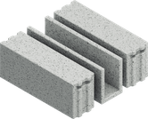 Béton cellulaire autoclavé.