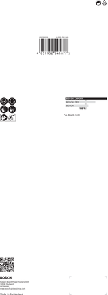 Papier de verre Bosch C470 grain 120 115 x 280 mm.