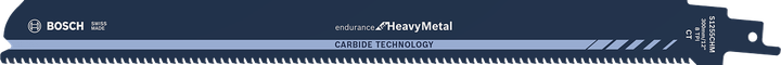 Lame de scie sauteuse en carbure Bosch Endurance HeavyMetal.