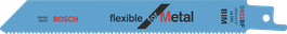 Lame de scie alternative flexible Bosch S922BF pour métal.