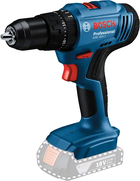 Perceuse-visseuse sans fil Bosch GSB 183-LI, 18 V.