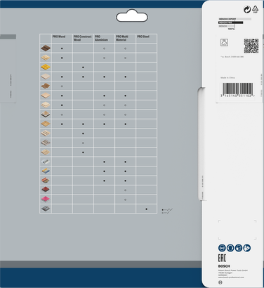 Lame de scie circulaire Bosch PRO Wood 235 x 2,5 x 25 mm.