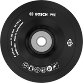 Plateau de support souple Bosch PRO 125 mm pour meuleuses.