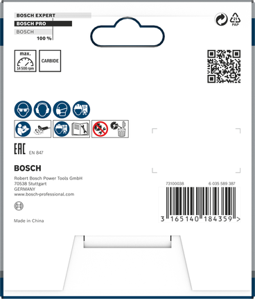 Fraise latérale Bosch PRO 105 x 22 x 4 mm 8 dents.