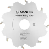 Fraise latérale Bosch PRO 105 mm, 8 dents.