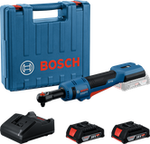 Kit de cliquet sans fil Bosch GRC 18V-60 avec batteries.