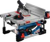 Scie à table Bosch GTS 18V-70 avec guide réglable.