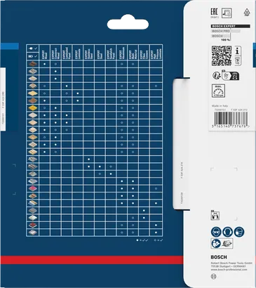 Lame de scie circulaire Bosch EXPERT Steel 160 x 2/1,6 x 20 mm T30 emballage.