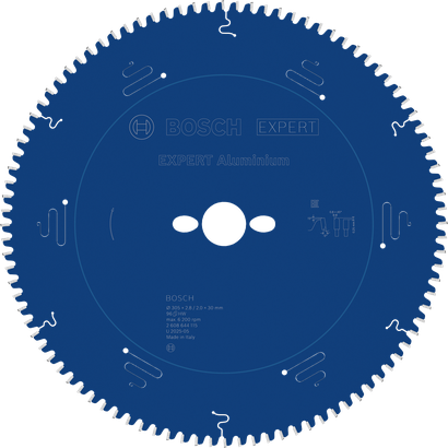 Lame de scie circulaire Bosch EXPERT Aluminium, 96 dents.