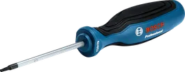 Tournevis Bosch TX10x75 avec poignée ergonomique.