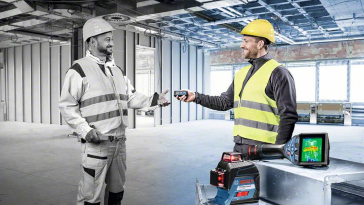 Szybko. Łatwo. Precyzyjnie. Przyrządy pomiarowe Bosch dla użytkowników profesjonalnych.