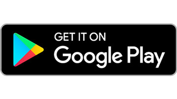 Google Play Butikens logotyp i färgglada nyanser på svart bakgrund.