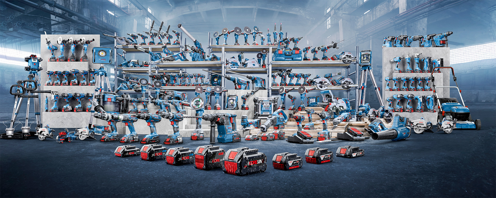 UNA BATERÍA PARA TODAS LAS HERRAMIENTAS.