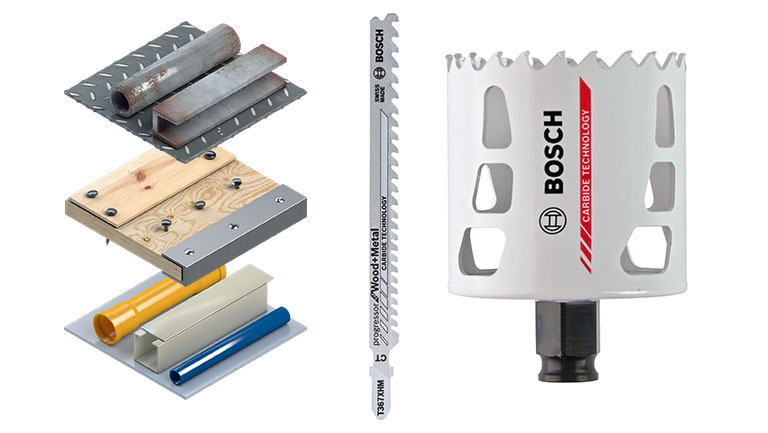 Bosch Profesionalni Alat: Bušaća pila, oštrica pile, metal i drvo.